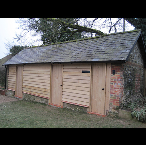 DOUBLE AND SINGLE GARAGES